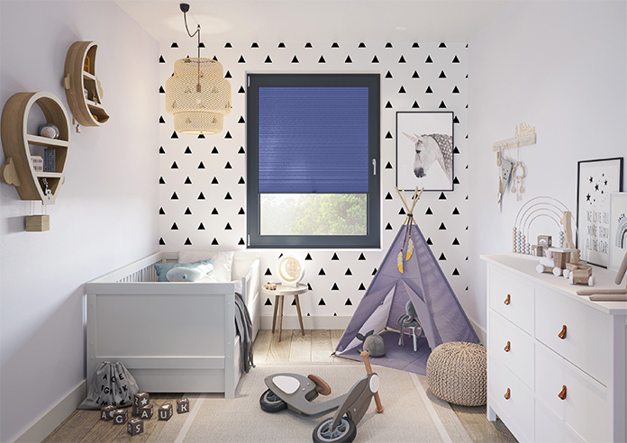 Umbra (Blackout), Denim - Stick Fit Honeycomb Blind - Image 8